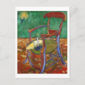 Gauguin's Chair Vincent van Gogh Postkarte (Vorderseite)