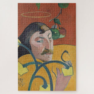 Gauguins Selbstportrait: Halo und Schlange Puzzle