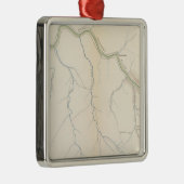 Gauley Brücke Silbernes Ornament (Rechts)