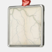 Gauley Brücke Silbernes Ornament (Links)