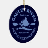 Gauley River Keramikornament (Rechts)