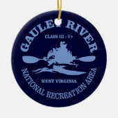 Gauley River Keramikornament (Vorne)