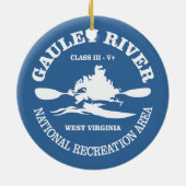 Gauley River Keramikornament (Hinten)