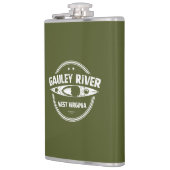 Gauley River, West Virginia Flachmann (Links)