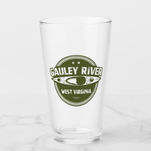 Gauley River, West Virginia Glas (Vorderseite)