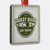 Gauley River, West Virginia Ornament Aus Metall (Rechts)