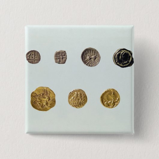 Gaulish Münzen, c.750-0 BC Button (Vorderseite)