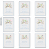 Gaurdian Bike mit blauem Buchzeichen Aufkleber (Vorderseite)