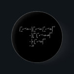 Gauß-Integralrechnung, Mathematik und Wissenschaft Button<br><div class="desc">das Gausserische Integral,  eines der nützlichsten Gegenstände,  die in der Mathematik geschaffen wurden,  die die reale Welt widerspiegeln,  ein Geschenk für Mathematiker</div>
