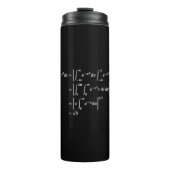 Gauß-Integralrechnung, Mathematik und Wissenschaft Thermosbecher (Vorderseite)