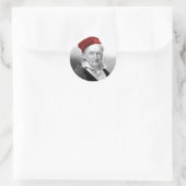 Gauß Runder Aufkleber (Tasche)