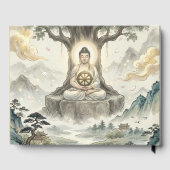 Gautam Buddh Meditation Art Gästebuch - Friedlich (Rückseite)