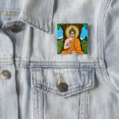 Gautam Buddha Knopf Button (Beispiel)