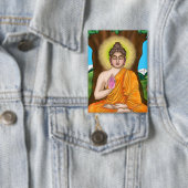 Gautam-Buddha-Knopf Button (Insitu)