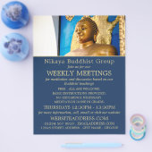 Gautama Buddha, Buddhistische Gruppenwerbung Flyer (Einzeln)