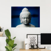 Gautama Buddha Erleuchtetes Eine Poster (Heimbüro)