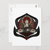 Gautama Buddha Postkarte (Vorne/Hinten)