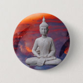 Gautama Siddhartha Buddha Button (Vorderseite)