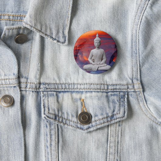 Gautama Siddhartha Buddha Button (Beispiel)