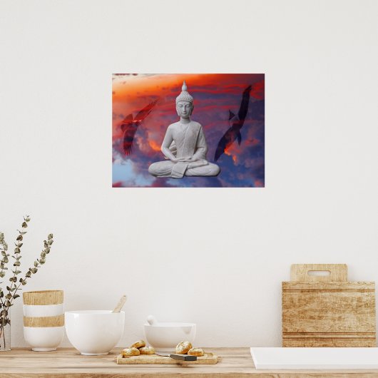 Gautama Siddhartha Buddha Poster (Küche)