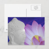 Gautama Siddhartha Buddha Postkarte (Vorne/Hinten)