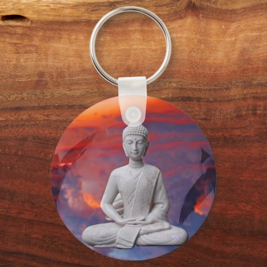 Gautama Siddhartha Buddha Schlüsselanhänger (Vorderseite)