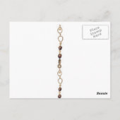 Gautama und seine Gitarre Postkarte (Rückseite)