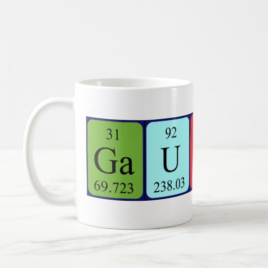 Gautier Periodenname Tasse (Links)