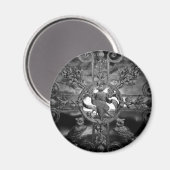 Gautische Friedhof Magnet (Vorderseite/Rückseite)