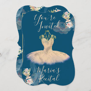 Gauzy Rose Gold Ballerina Dress Parfüm Einladung