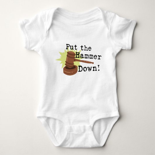 Gaval-Hammer Baby Strampler (Vorderseite)