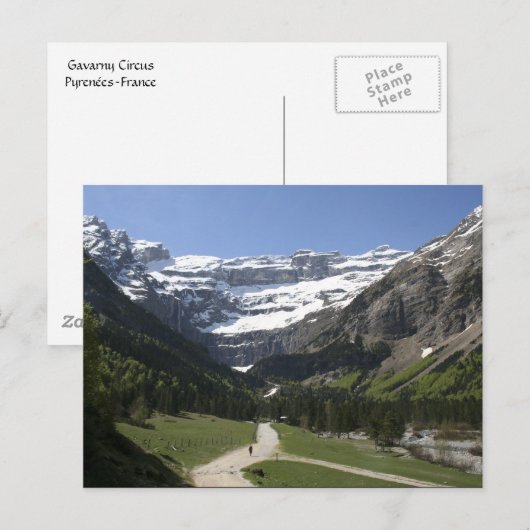 Gavarny Circus Postkarte (Vorne/Hinten)