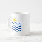 GAVDOS Griechenland, Sun Waves Kaffeetasse (Vorderseite Links)