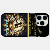 Gavel auf Basis-Befehlshaber-Behörde Case-Mate iPhone Hülle (Rückseite (Horizontal))