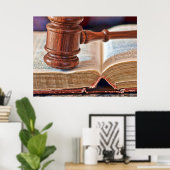 Gavel Bible Poster (Heimbüro)