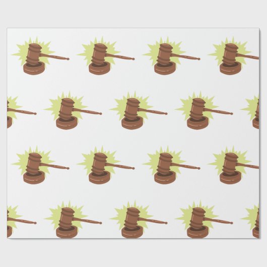 Gavel Geschenkpapier (Flach)