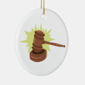 Gavel Keramik Ornament (Rechts)