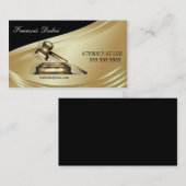 Gavel Rechtsanwyer Rechtsanwaltskanzlei Business C Visitenkarte (Vorne/Hinten)