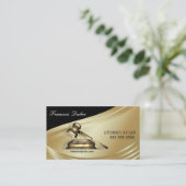 Gavel Rechtsanwyer Rechtsanwaltskanzlei Business C Visitenkarte (Stehend Vorderseite)