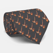 Gavel Richter Rechtsanwalt Charcoal Neck Tie Krawatte (Gerollt)
