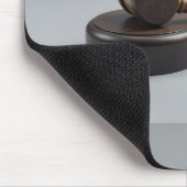 Gavel und Block Mousepad (Ecke)