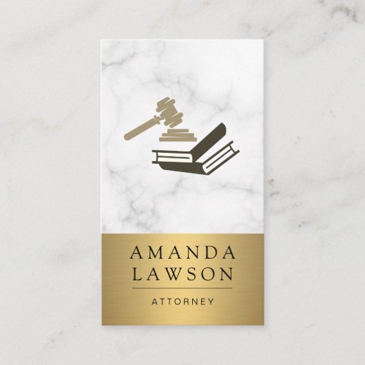 Gavel und Bücher Terminkarte (Vorderseite)