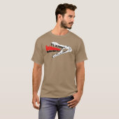 Gavialosuchus: Floridas riesiger Croc-T - Shirt (Vorne ganz)