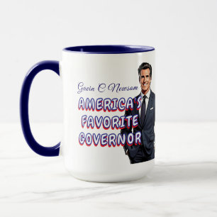 Gavin C Newsom Amerikas Lieblingsgouverneur Tasse