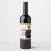 Gavin C Newsom | Amerikas Lieblingsgouverneur Weinetikett (Vorderseite)