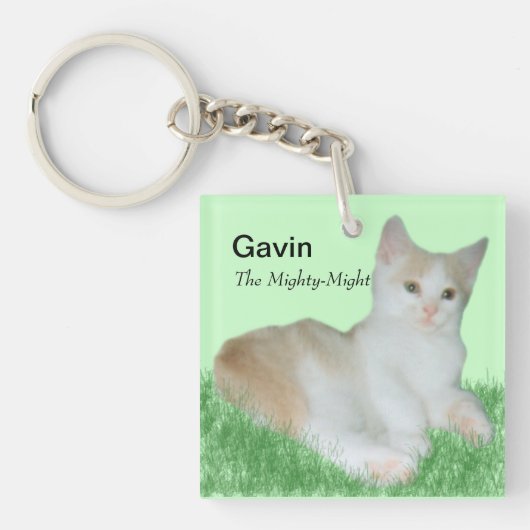 Gavin_Cat Schlüsselkette Schlüsselanhänger (Vorderseite)