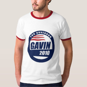 Gavin für Gouverneur T-Shirt