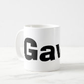 Gavin Kaffeetasse (Vorderseite Links)