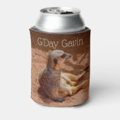 Gavin Meerkat Stubby Cooler Dosenkühler (Kanne Rückseite)