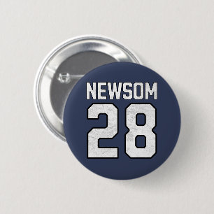 Gavin Newsom 2028 für Präsident Nr. 28 Button